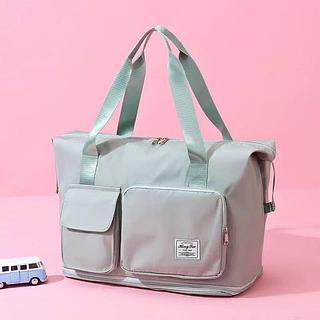 Bolsa Impermeável Expansiva De Viagem Academia Multifuncional De Grande Capacidade